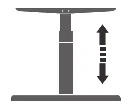 LACOO T-HAD12222-ZJZ White Wood Electric Standing Desk - icon