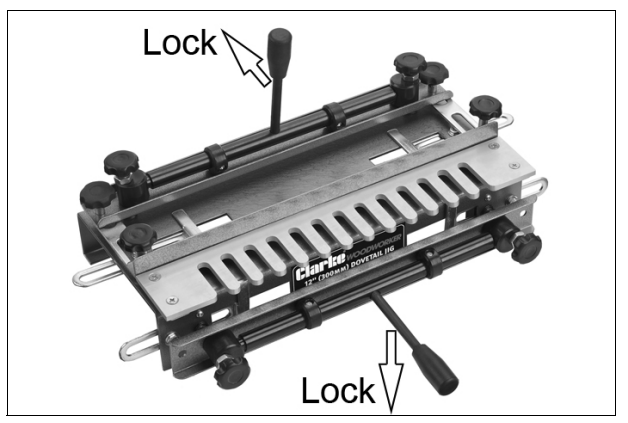 Clarke CDTJ24 Dovetail Jig - ASSEMBLING THE JIG