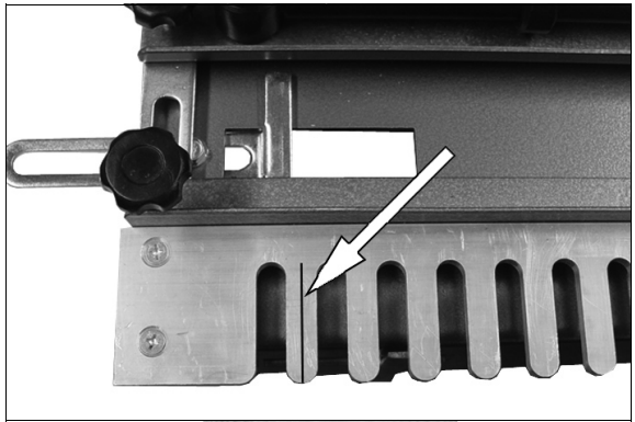 Clarke CDTJ24 Dovetail Jig - draw a pencil