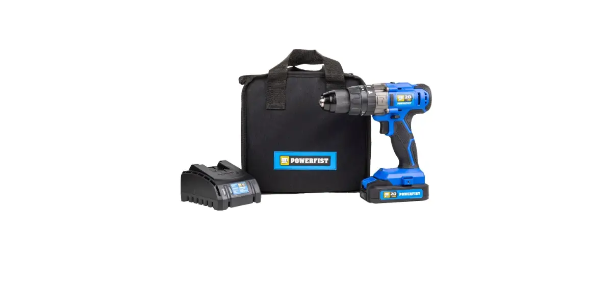 Power Fist 9054685 Li-ion Cordless Hammer Drill Kit Instruction Manual