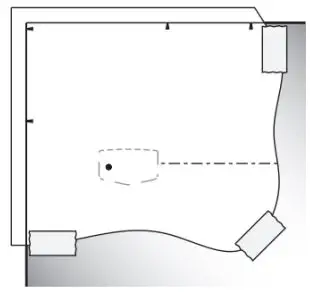 Whirlpool W11507956A 20.5 Cu. Ft. Top Freezer Refrigerator Owner's Manual - Align the edges of the template