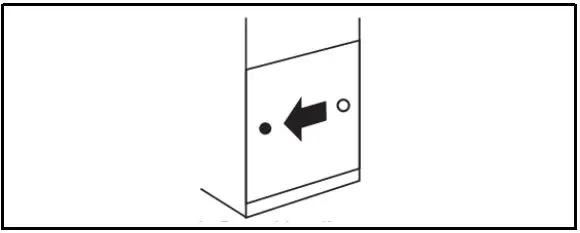 Whirlpool W11507956A 20.5 Cu. Ft. Top Freezer Refrigerator Owner's Manual - Remove door handle hole plug and discard
