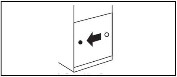 Whirlpool W11507956A 20.5 Cu. Ft. Top Freezer Refrigerator Owner's Manual - Remove door handle hole plug and discard
