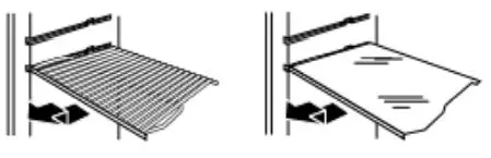 Whirlpool W11507956A 20.5 Cu. Ft. Top Freezer Refrigerator Owner's Manual - To remove and replace a shelf