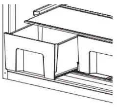 Whirlpool W11507956A 20.5 Cu. Ft. Top Freezer Refrigerator Owner's Manual - To remove and replace the crisper cover