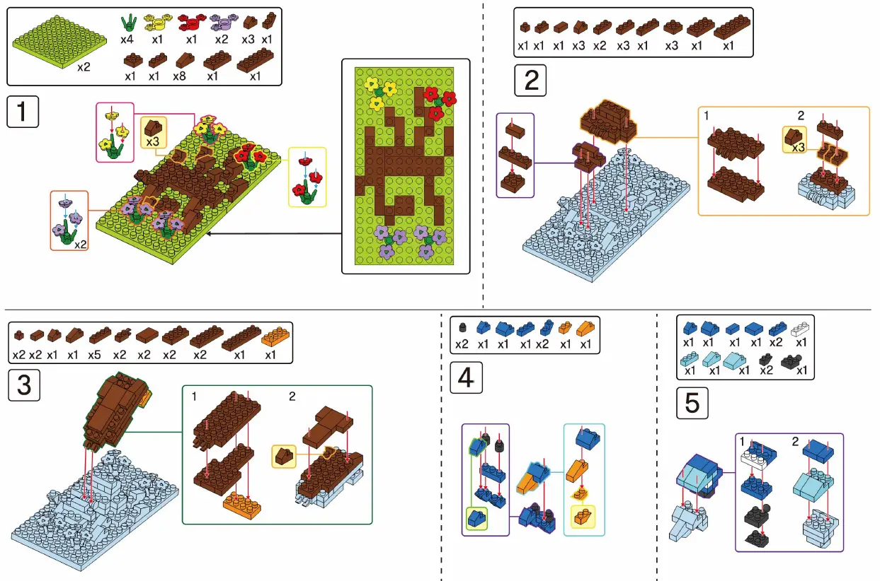Kmart 43201303 Mini Block Eagle 1