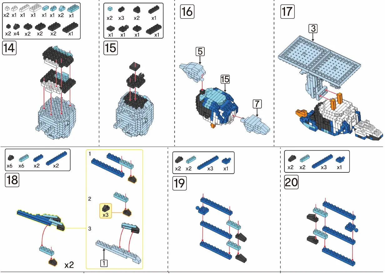 Kmart 43201303 Mini Block Eagle 3