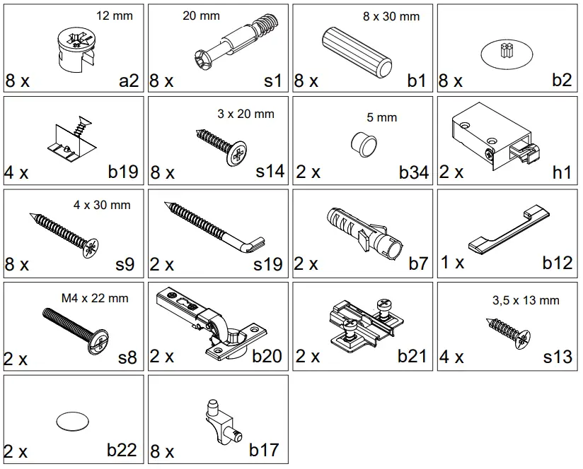WASHTOWER WSHS45-87 Wall Cabinet - fig 3