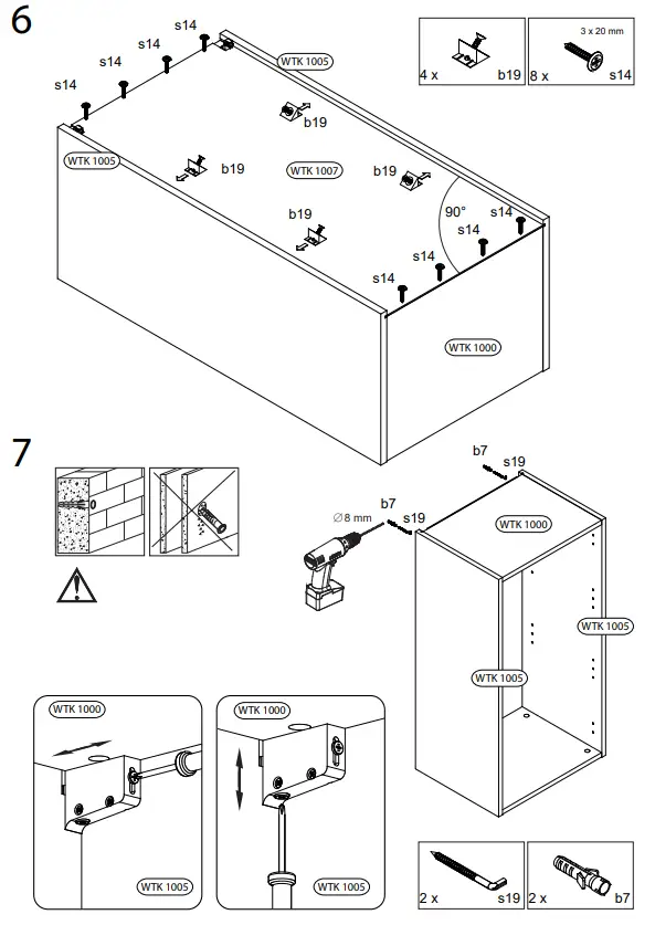 WASHTOWER WSHS45-87 Wall Cabinet - fig 7