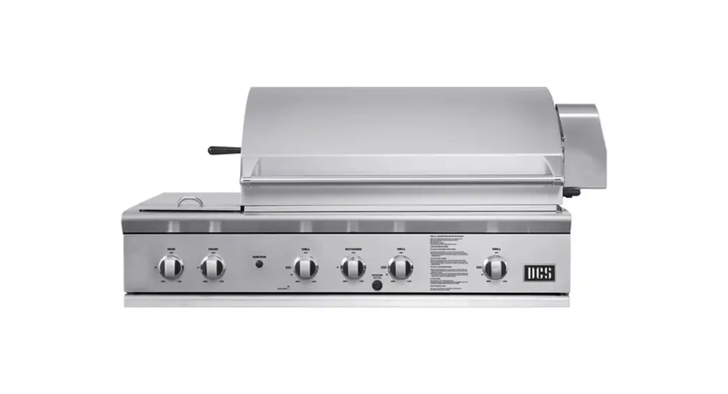 Fisher Paykel Bgb48-bqr-l 48 Inch Dcs Grill Rotisserie Side Burners User Guide