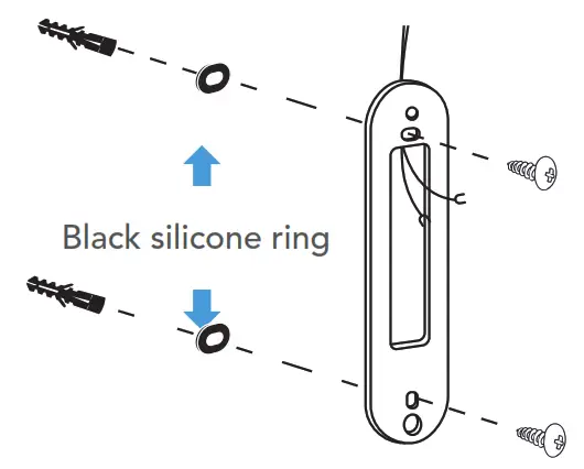 WASSERSTEIN Solar Panel for Google Nest Doorbell - Solar Panel3