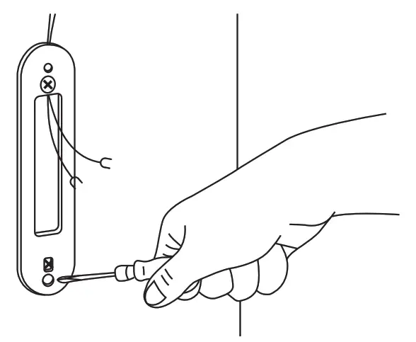 WASSERSTEIN Solar Panel for Google Nest Doorbell - panel cables
