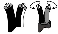 WHARFEDALE EVO4 Loudspeakers -preparing Loudspeaker Cable