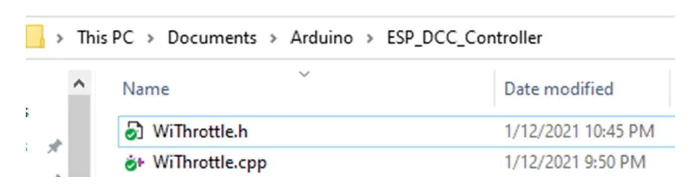Arduino IDE set-up for DCC controller