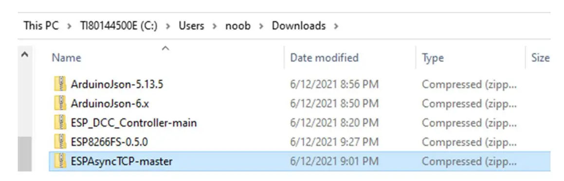 Arduino IDE set-up for DCC controller