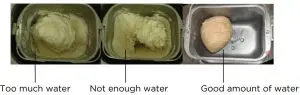 FIG 21 Water or Flour Ratio