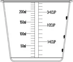 FIG 3 Measuring Cup