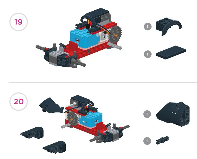 Tenka XV-B4 Gears Go Garage Kit Instruction Manual - Fig 10