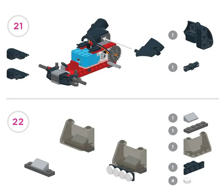 Tenka XV-B4 Gears Go Garage Kit Instruction Manual - Fig 11