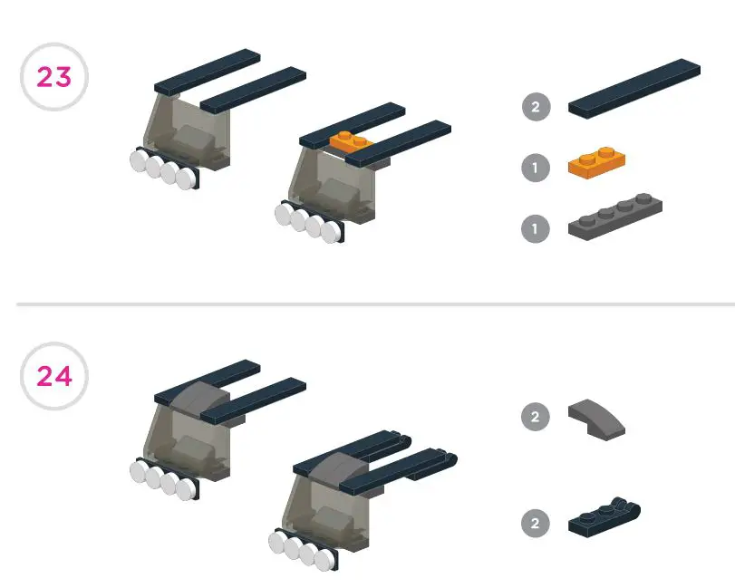 Tenka XV-B4 Gears Go Garage Kit Instruction Manual - Fig 12