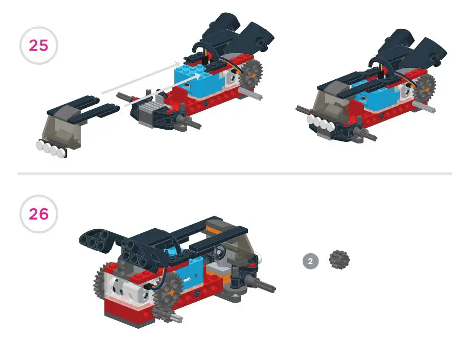 Tenka XV-B4 Gears Go Garage Kit Instruction Manual - Fig 13