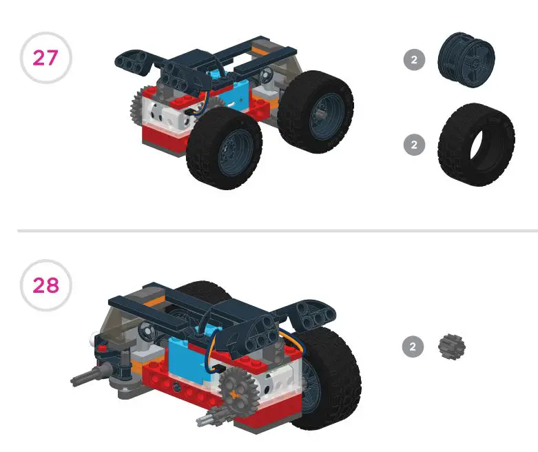 Tenka XV-B4 Gears Go Garage Kit Instruction Manual - Fig 14