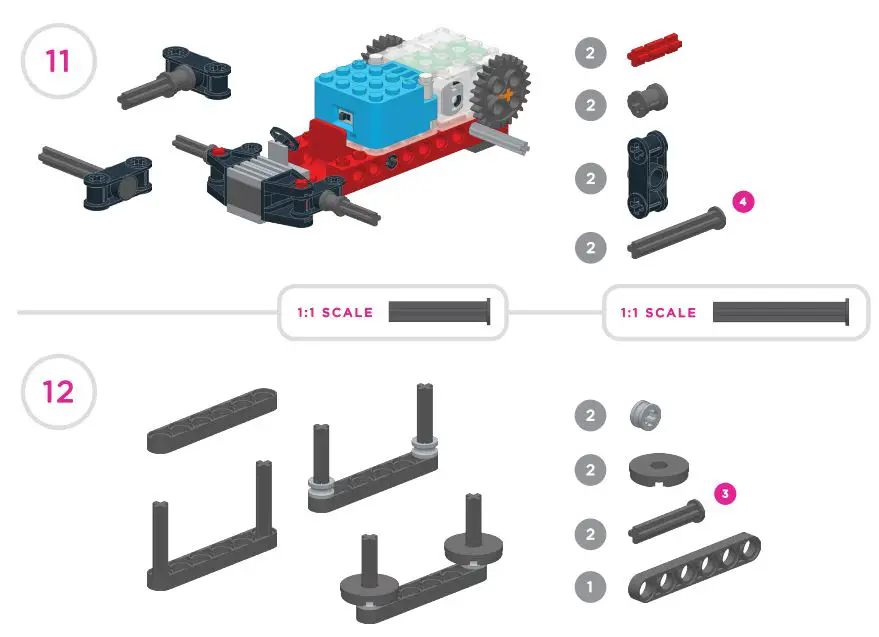 Tenka XV-B4 Gears Go Garage Kit Instruction Manual - Fig 6