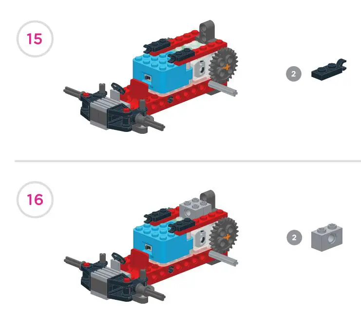 Tenka XV-B4 Gears Go Garage Kit Instruction Manual - Fig 8