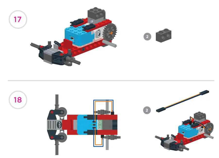Tenka XV-B4 Gears Go Garage Kit Instruction Manual - Fig 9