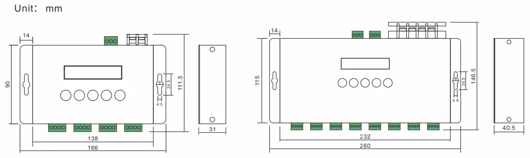 SuperLightingLED 204 Ethernet-SPI-DMX Pixel Light Controller - Fig 1