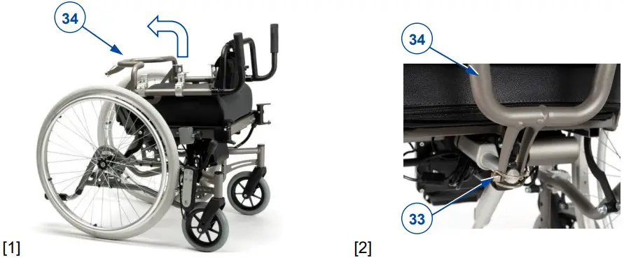 VERMEIREN Inovys II Passive Wheelchair - Assembly 2