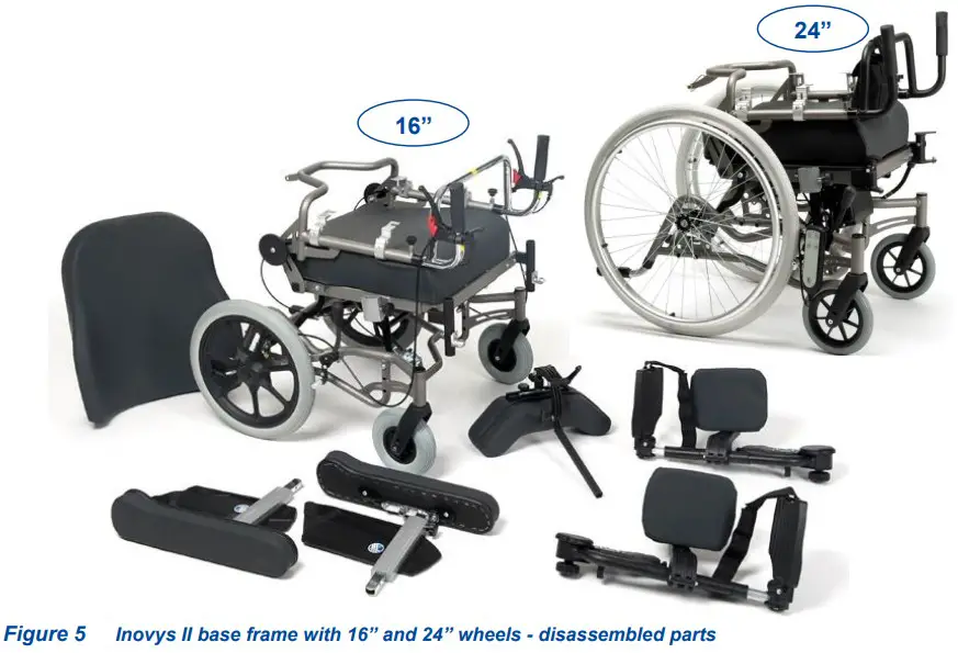 VERMEIREN Inovys II Passive Wheelchair - Assembly
