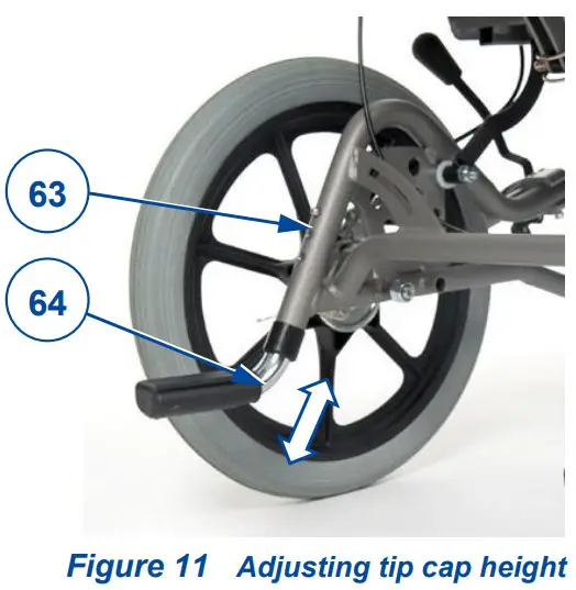 VERMEIREN Inovys II Passive Wheelchair - Disassembly 12