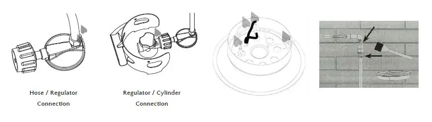 Fire Sense 63225 Henley 42-Inch Square Aluminum Natural Gas Fire Pit-fig-13