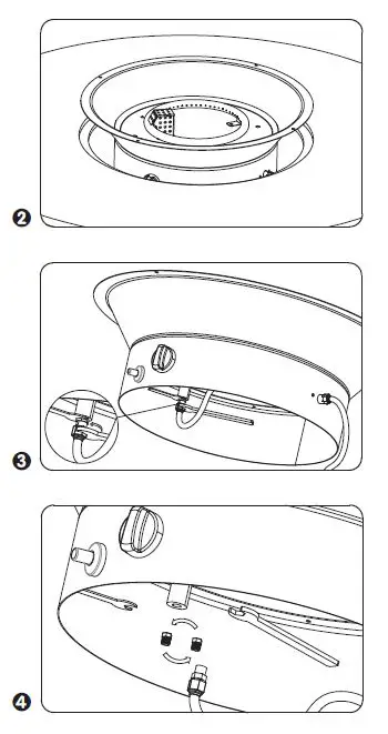 Fire Sense 63225 Henley 42-Inch Square Aluminum Natural Gas Fire Pit-fig-18