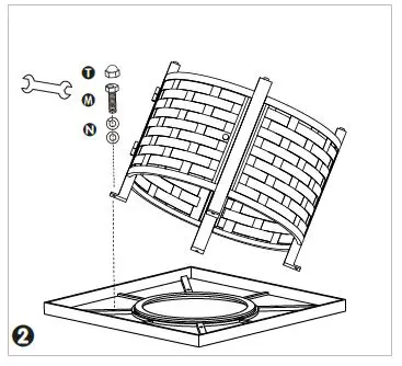 Fire Sense 63225 Henley 42-Inch Square Aluminum Natural Gas Fire Pit-fig-7