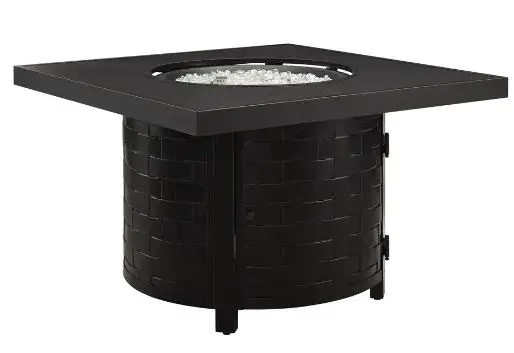 Fire Sense 63225 Henley 42-Inch Square Aluminum Natural Gas Fire Pit-product