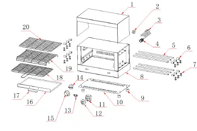 ggm gastro SMJ30 Electric Salamander - 3