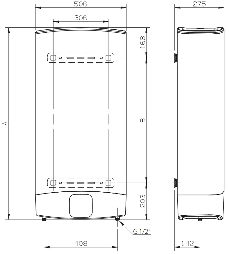 ARISTON VELIS EVO WI-FI 80 Electric Water Heaters - fig 11