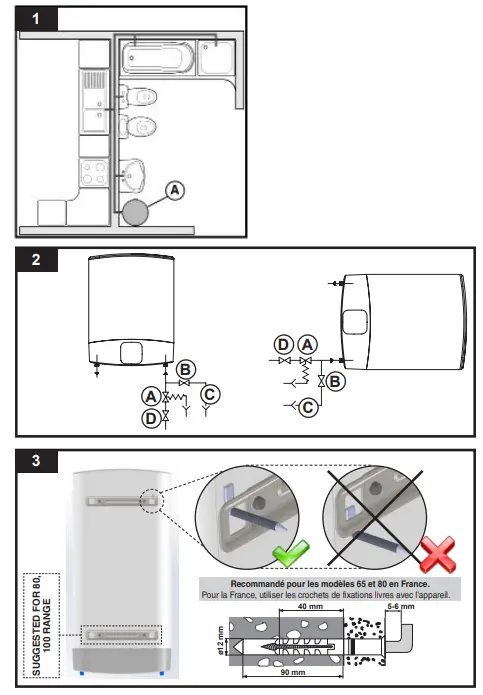 ARISTON VELIS EVO WI-FI 80 Electric Water Heaters - fig 3
