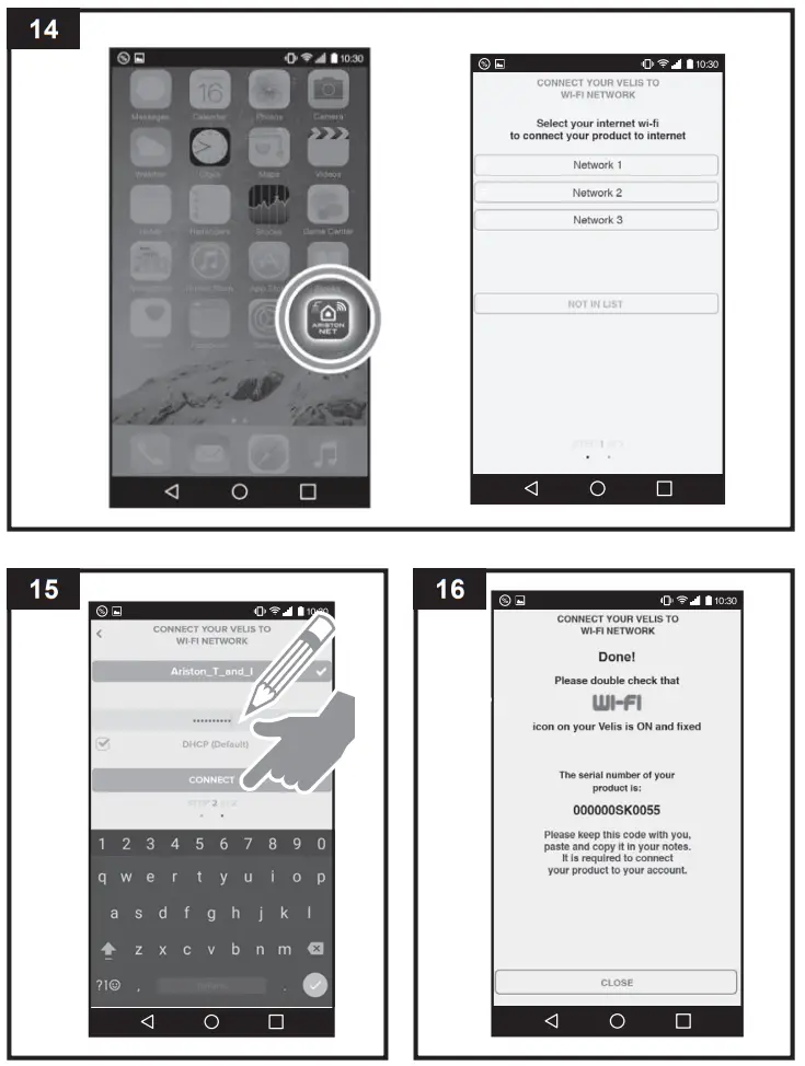 ARISTON VELIS EVO WI-FI 80 Electric Water Heaters - fig 8