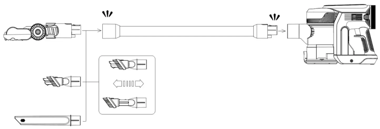 KALORIK Home HUVI Cordless Vacuum S1 - fog 5
