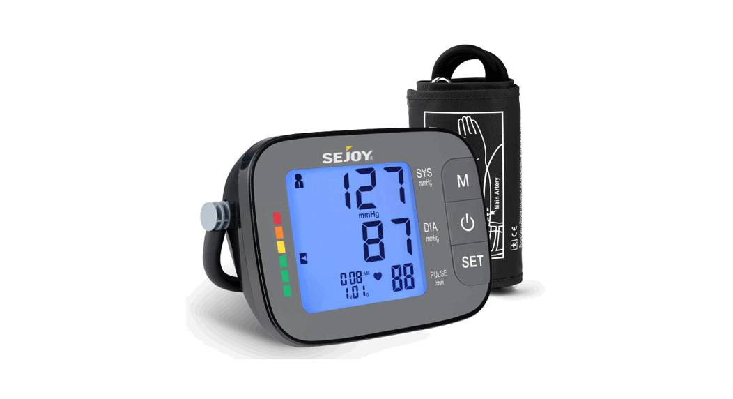 Sejoy Dbp-62a3b Arm Type Fully Automatic Digital Blood Pressure Monitor Owner's Manual