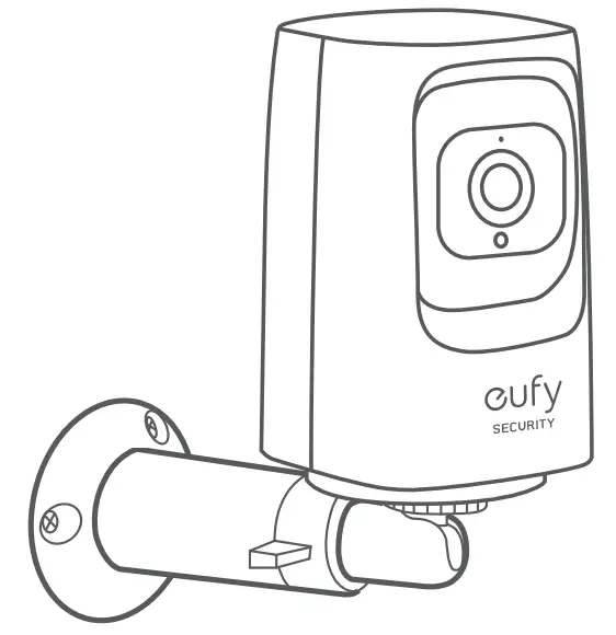 eufy T8414T21 Indoor Cam Mini Security Indoor Camera - mounting bracket
