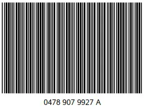 STIHL AMK 127 Mulching Kit for Mower - barcode