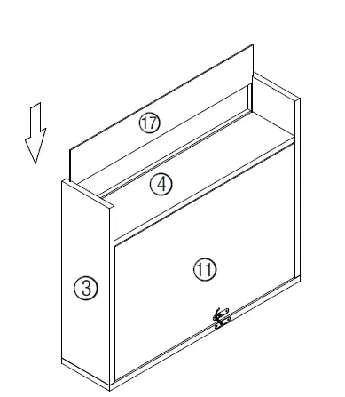 JAXSUNNY-HG61Y1066-White-Wall-Mounted-Folding-Laptop-Table-11