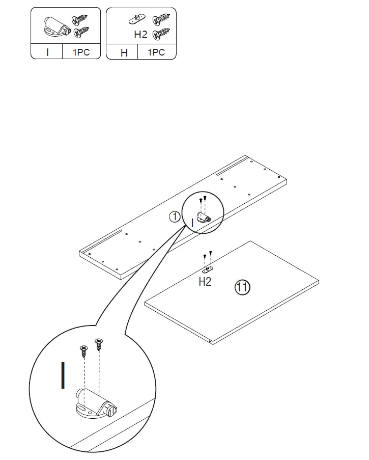 JAXSUNNY-HG61Y1066-White-Wall-Mounted-Folding-Laptop-Table-6