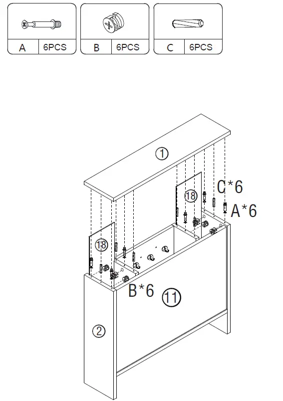 JAXSUNNY-HG61Y1066-White-Wall-Mounted-Folding-Laptop-Table-8