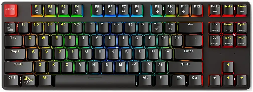 GLORIOUS COMPACT EDITION GLO GMMK COM BRN W Modular Mechanical Keyboard