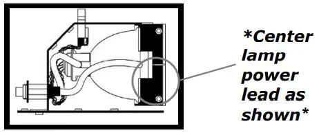 OmniCure S2000 Series Spot UV Curing System User Guide - Locate the Power connector with two leads